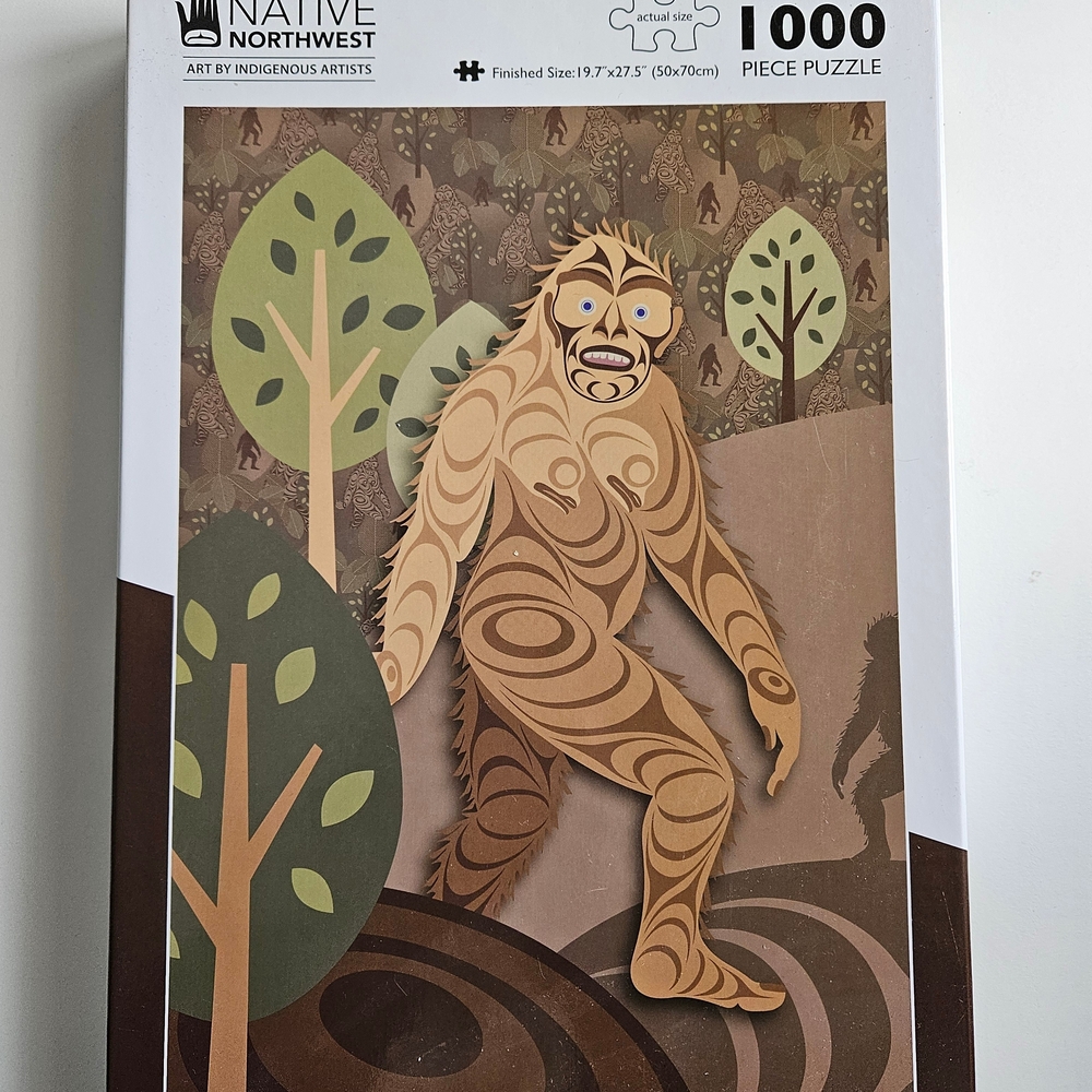 Native Northwest 1000 Piece Sasquatch Puzzle